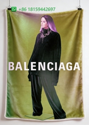 Balenciaga Throw Blankets